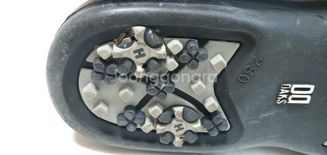 닥스 가죽 골프화 280mm 상태우수--9