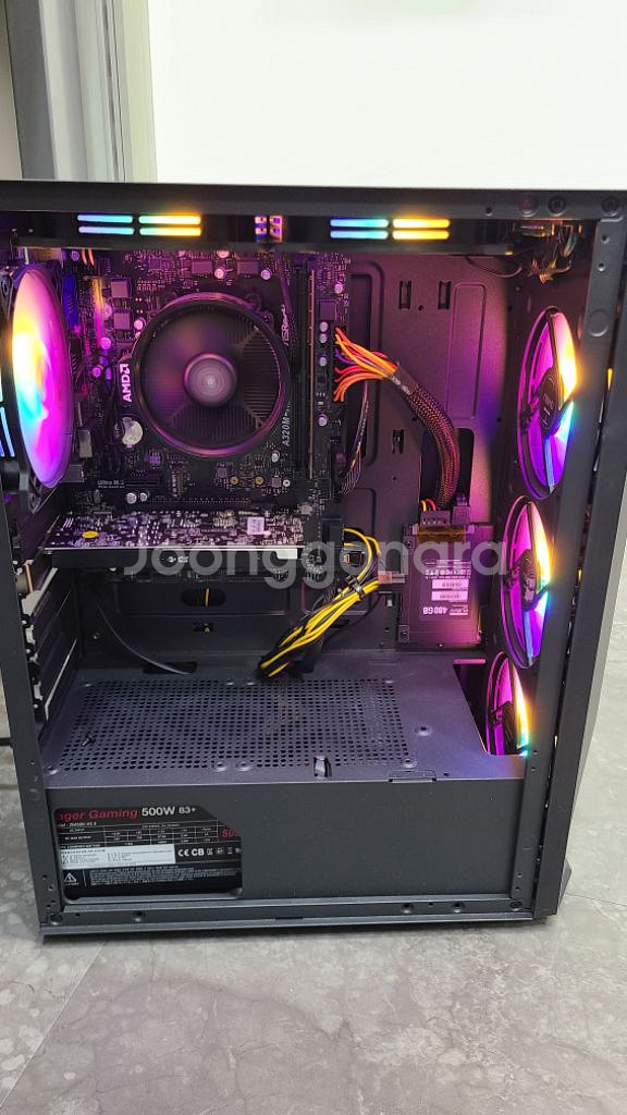 라이젠 3500X SSD 480g 램 8g 데스크탑 P--2