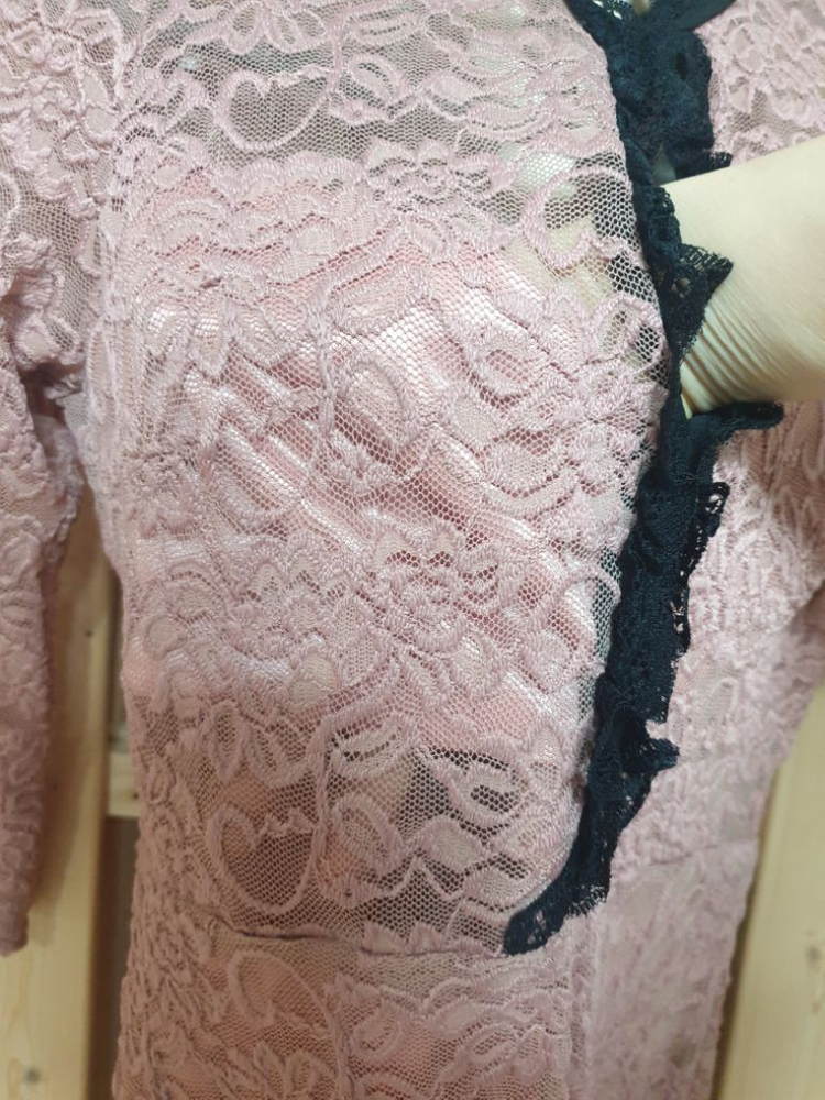 시스루원피스 홀복 파티복 S 55 최상--1