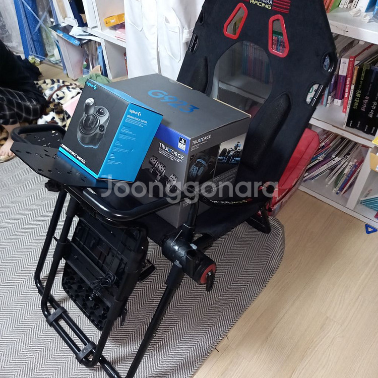 g923 레이싱 휠 박스 풀세트 ㅡ 레이싱 의자까지--3