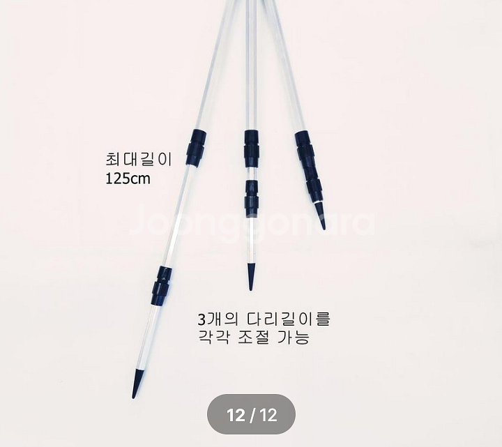 원투낚시대3.6m 5대+6000번릴 5대+삼각받침대--9