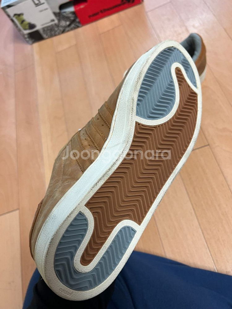 아디다스 슈퍼스타 된장 275(거의새상품,택포)--2