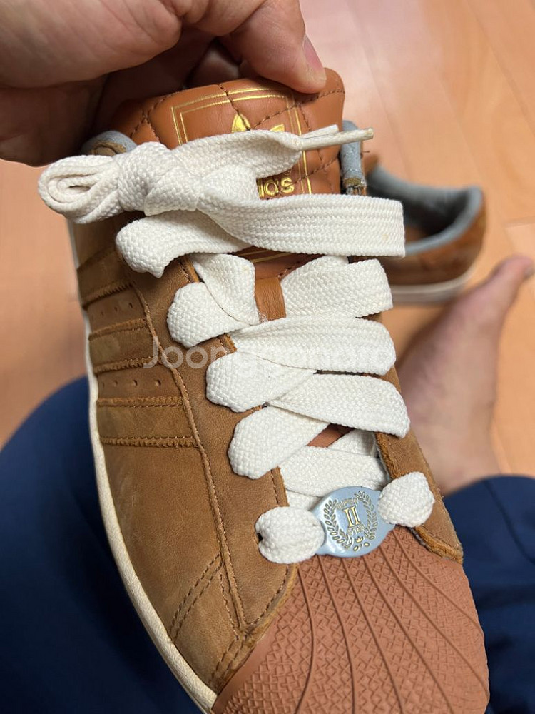 아디다스 슈퍼스타 된장 275(거의새상품,택포)--6