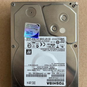 도시바 HDD 2TB