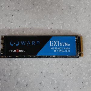 마이크로닉스 gx1 nvme 1tb SSD 거의 새것