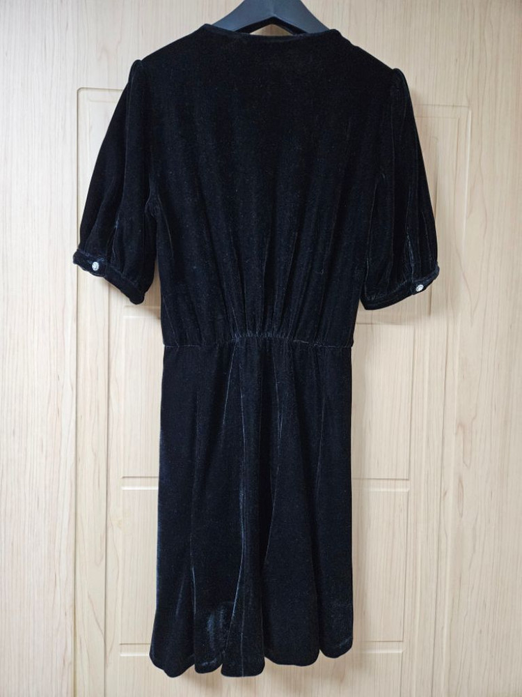 자라 벨벳원피스(상태최상)--1