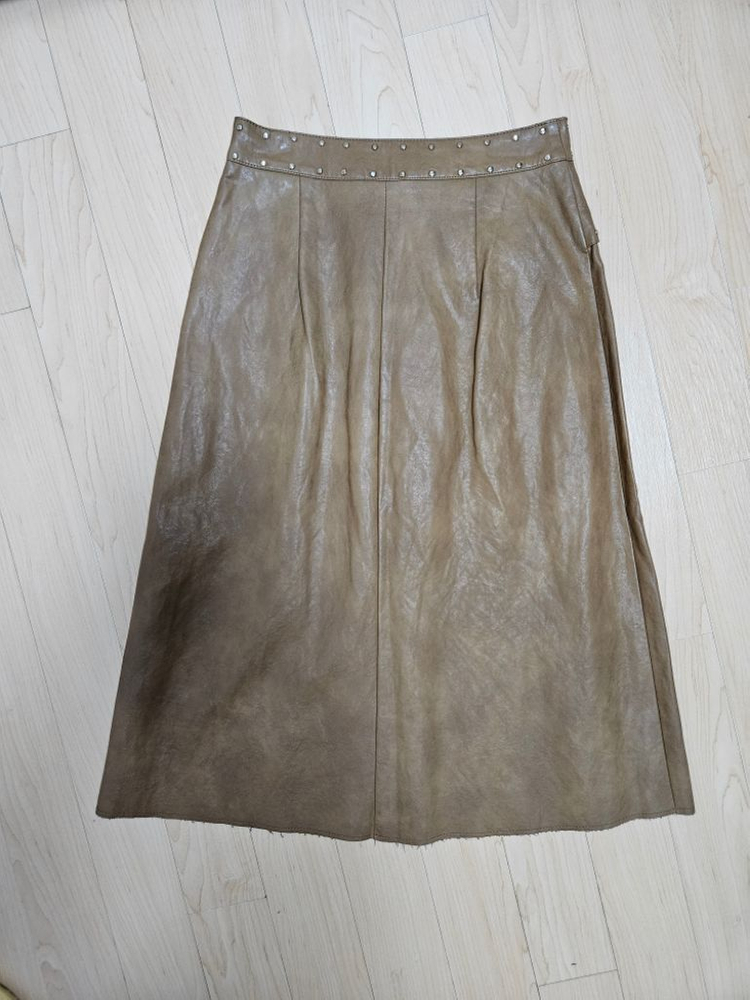 자라 레더스커트--1