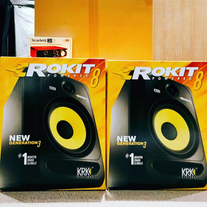KRK Rokit 8 G3 풀박스