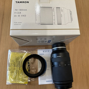 탐론 70180 Tamron 70-180 FE 소니마운