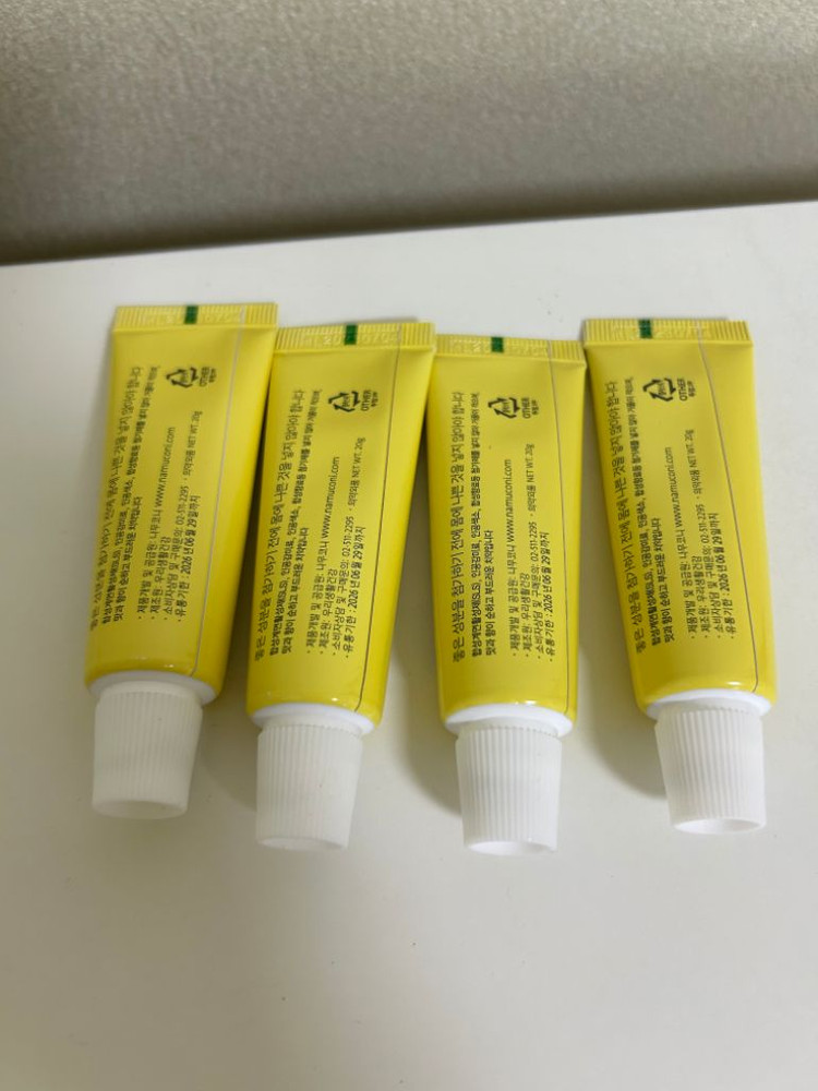 엘가닉 캔치약 + 나무코니치약 여행용 4개--2