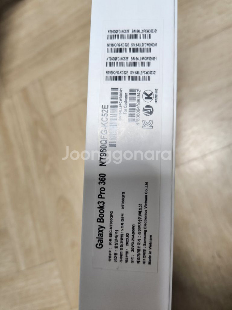 갤럭시북3 프로 360 16인치 NT960QFG-KC5--2