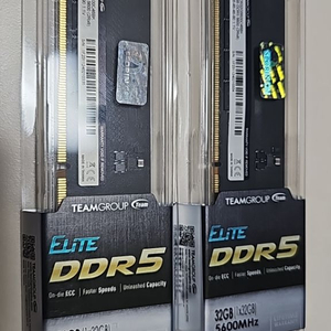 팀그룹 DDR5-5600 CL46 Elit 32gbx2