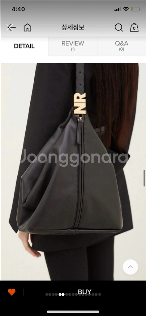 더블유랩 디자이너 브랜드 가방 숄더백--2