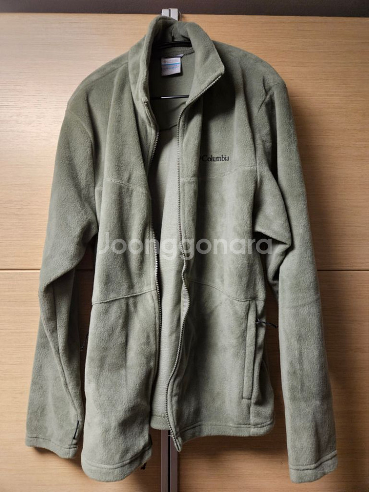 컬럼비아 방수 바람막이와 플리스내피--3