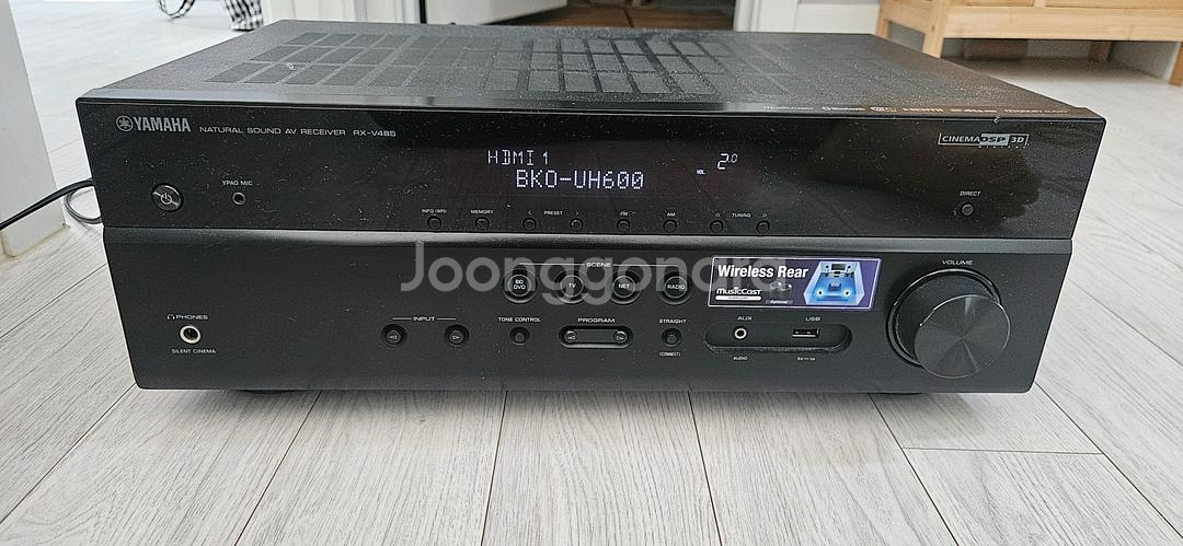 야마하 앰프 18년식 팝니다--2