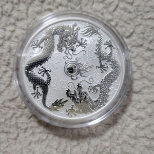 2019년 1oz 은화 더블드레곤