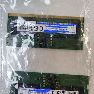 노트북용 삼성 램 DDR5 4800 8GBX2