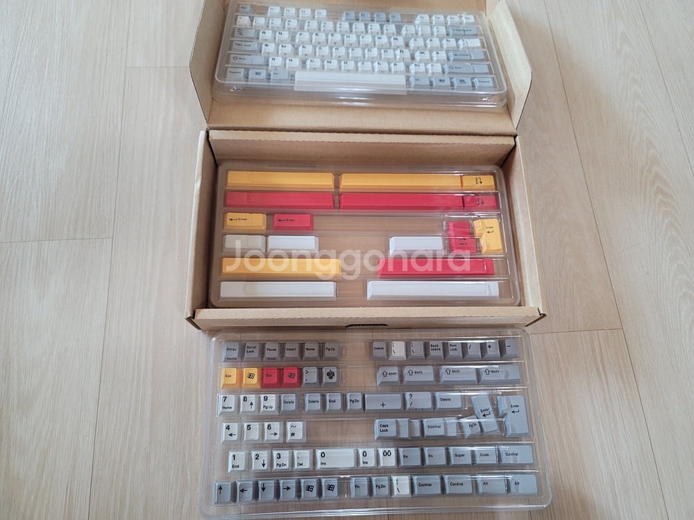 GMK 미개봉 키캡, epbt 미개봉 키캡들 판매.--5