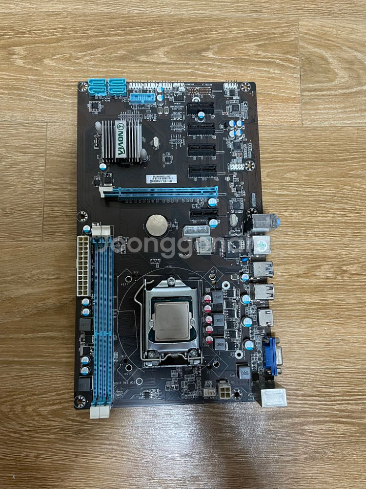 고장난 보드+정상작동 CPU 판매합니다--1