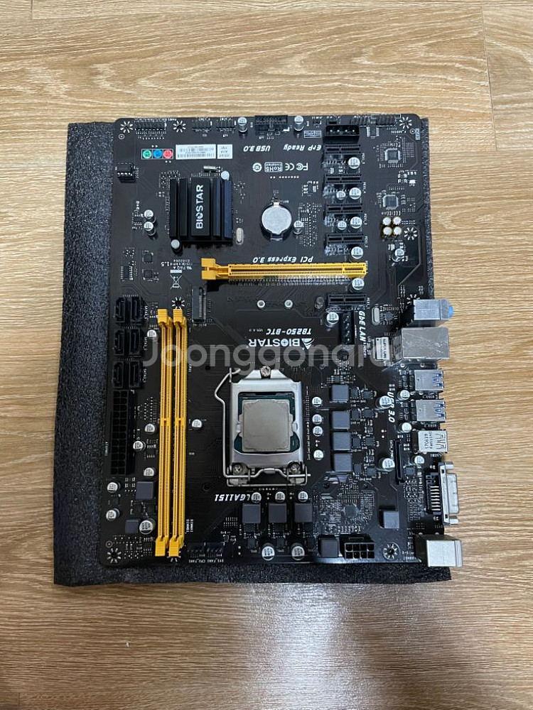 고장난 보드+정상작동 CPU 판매합니다--2