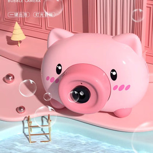 돼지 자동 비누방울 (건전지형)