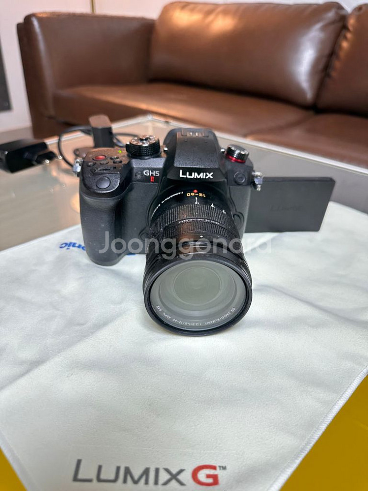 루믹스 GH5m2+12-60mm 렌즈+삼각대+배터리--1