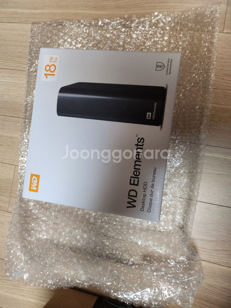 WD Elements 엘레멘트 18TB 미사용--1