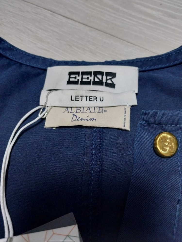 (한섬) EENK 잉크 데님셔츠 이미지