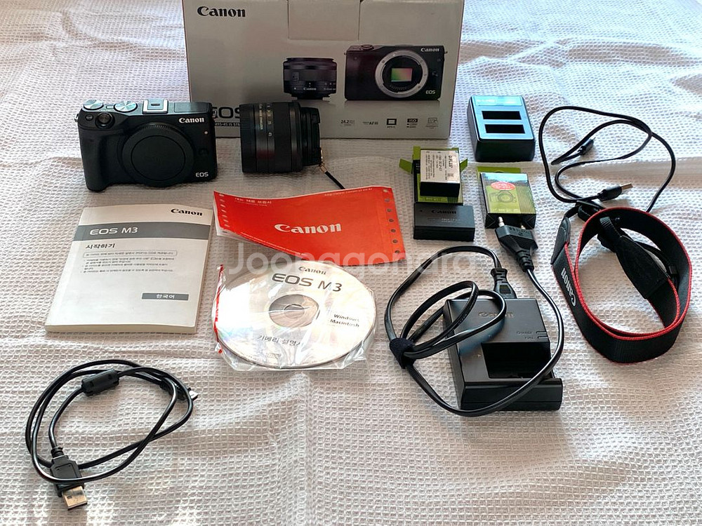 캐논 EOS M3 풀박 판매합니다--0