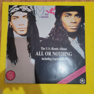 LP) Milli Vanilli - All or No