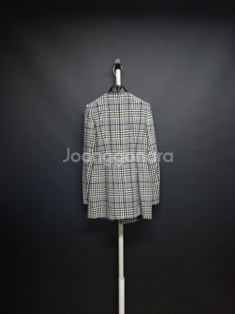 제시뉴욕 춘추동 헤링본 체크 오피스 자켓 55--1
