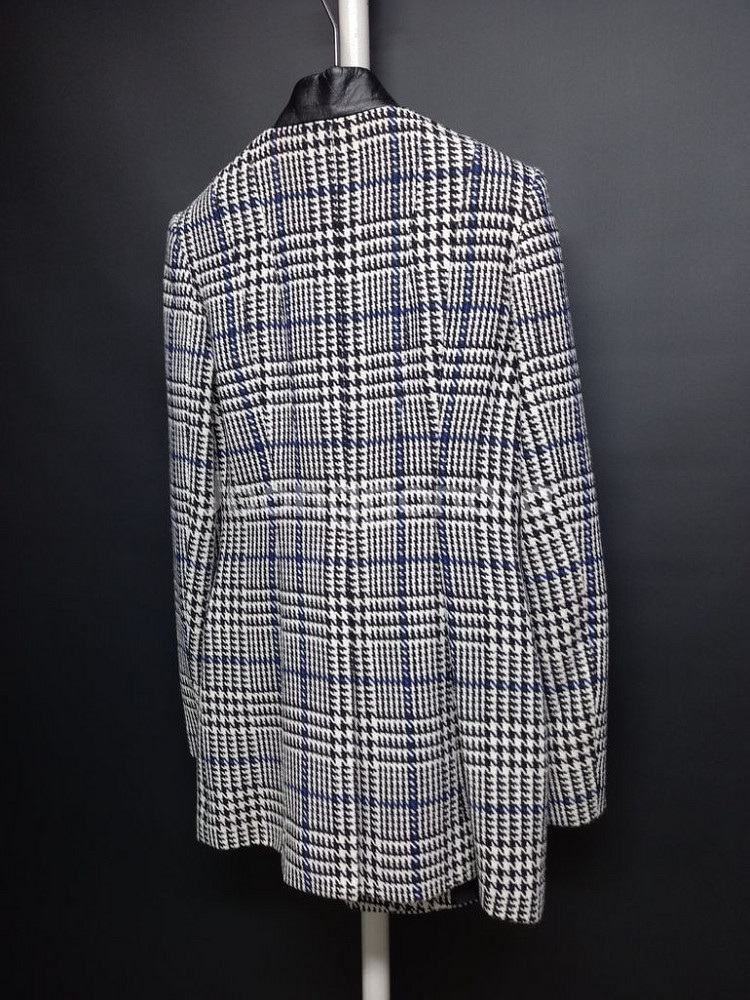 제시뉴욕 춘추동 헤링본 체크 오피스 자켓 55--4
