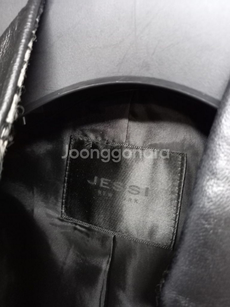 제시뉴욕 춘추동 헤링본 체크 오피스 자켓 55--8