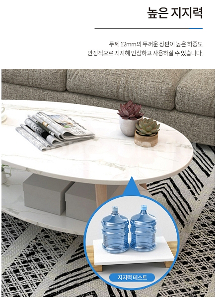 (새상품+무료배송)거실 원형 티테이블,3원형테이블--2