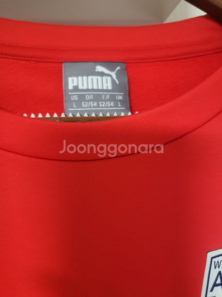 푸마 웨스트브롬위치 트레이닝 상의 해외라지--2