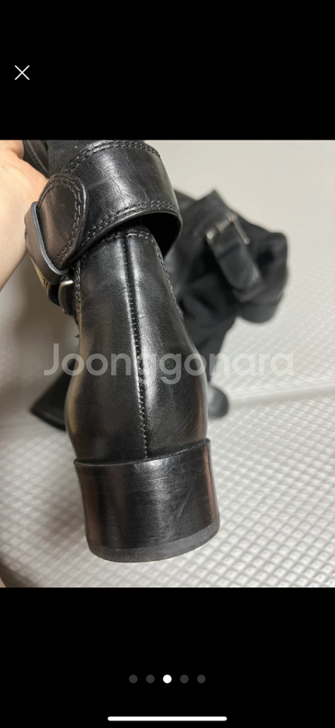 60만원대 백화점 구입 부츠--2