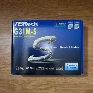 ASRock G31M-S 새제품 판매합니다.