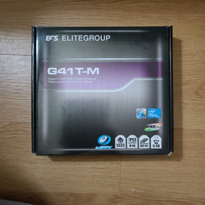 ECS G41T-M 새제품 판매합니다.