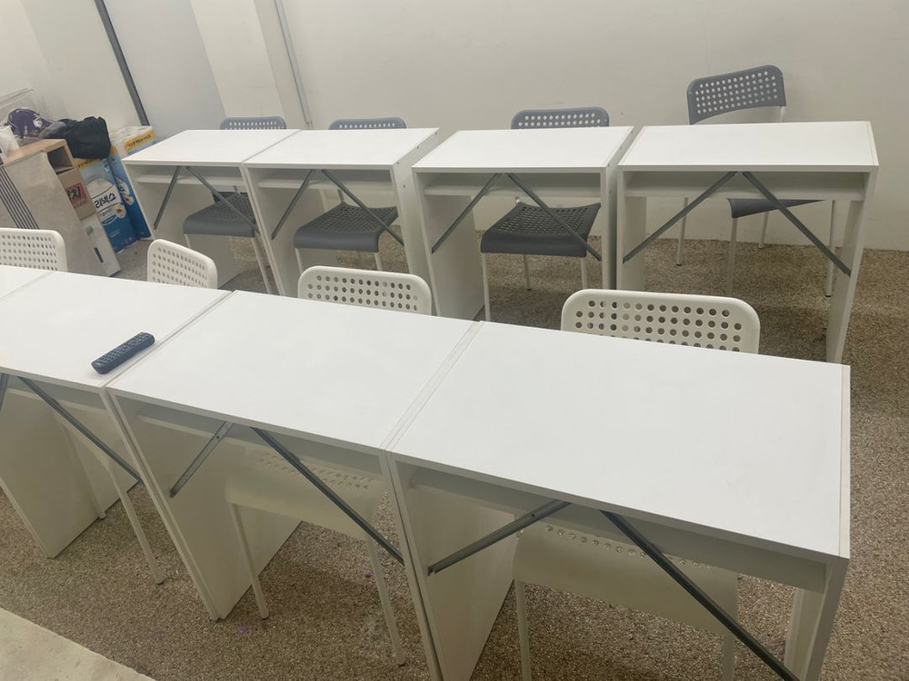 이케아 책상, 의자--2