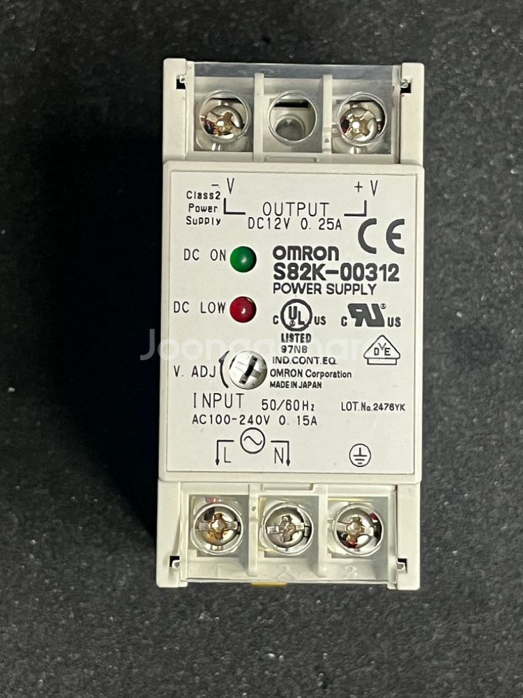 Omron S82K-00312 Power Supply--2