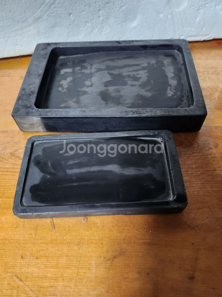 옛날 벼루 2점--1