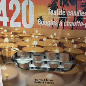 코스트코 티라이트 캔들 420p (박스찢김)