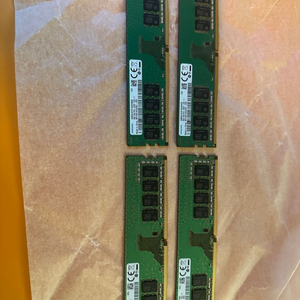 삼성 시금치 ddr4 19200 8gb x4개