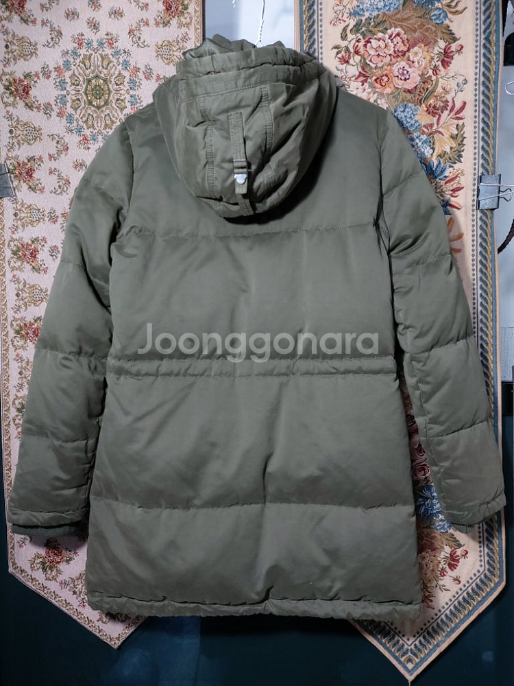 90 캘빈클라인 코튼 덕다운 야상 패딩 상태A--1