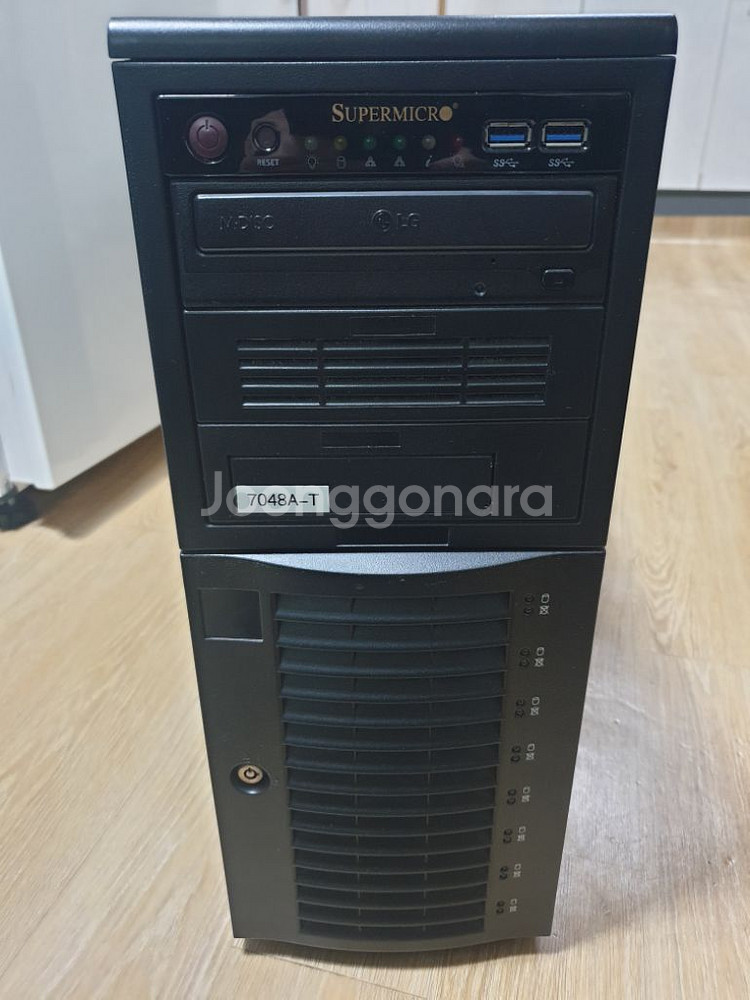 고성능컴퓨터 슈퍼마이크로 워크스테이션 7048A-T--1