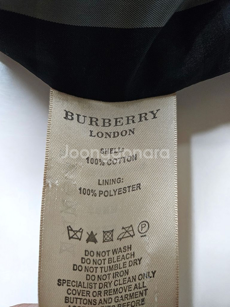 55)버버리 Burberry 더블버튼 디테일 트렌치코트--6