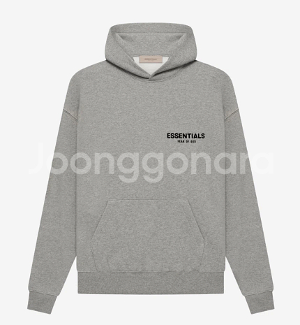 (XL)에센셜 피어오브갓 후드티 새상품--0