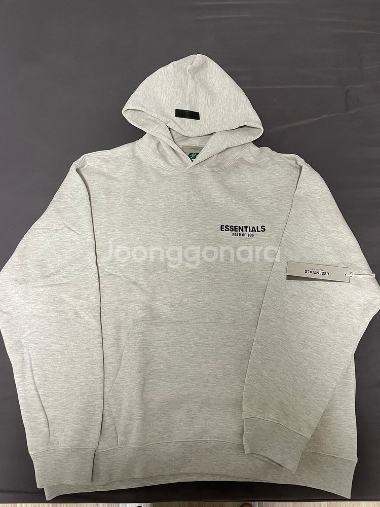 (XL)에센셜 피어오브갓 후드티 새상품--3
