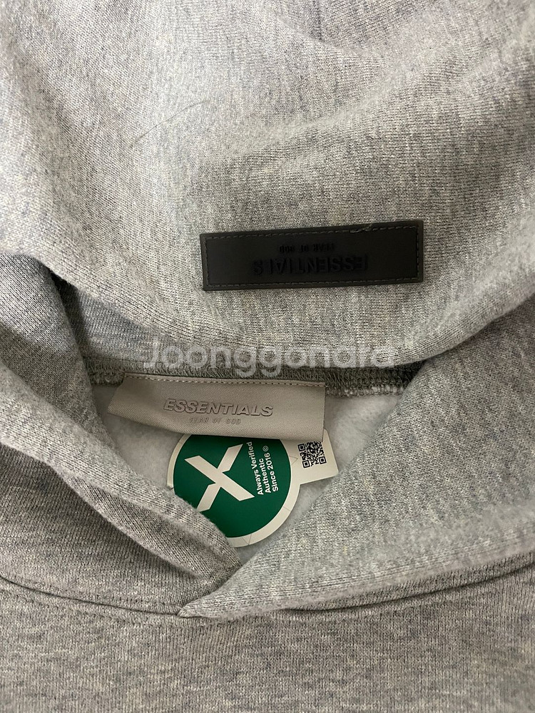 (XL)에센셜 피어오브갓 후드티 새상품--8