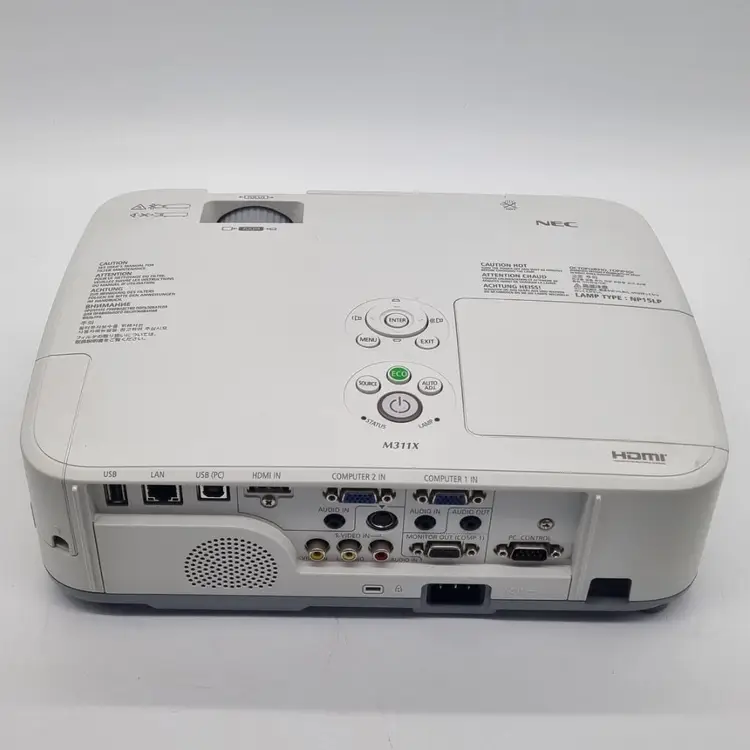 불키고 잘보이는 3100안시 NEC M311X 빔프로젝 이미지